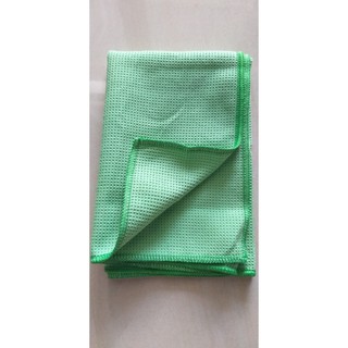 Khăn waffle lau kính, lau khô không sọc - Microfiber Waffle Drying Towel