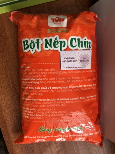 1 kg bột nếp chín