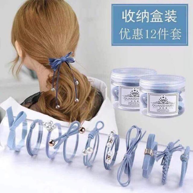 SÉT HỘP DÂY BUỘC TÓC