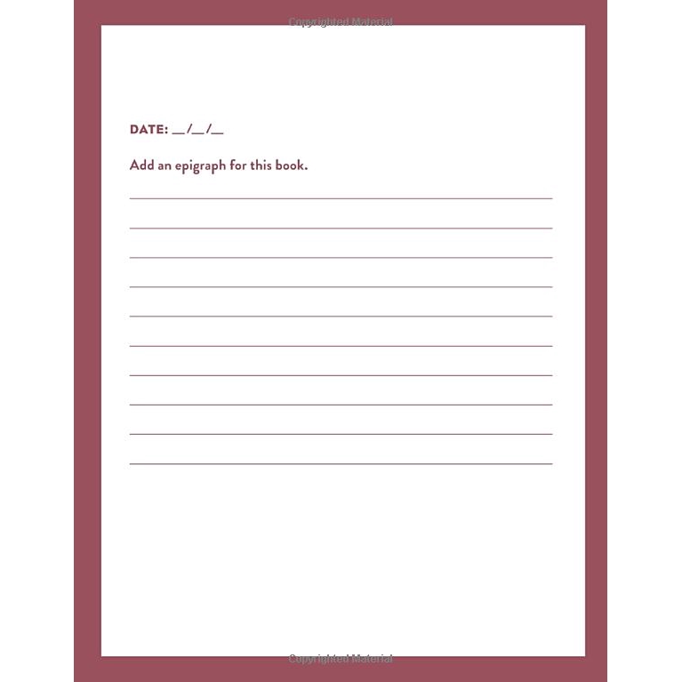Sách - Do One Thing Every Day That Inspires You: A Creativity Journal
