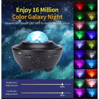 •••HCM••• Máy Chiếu LED Laser Dải Ngân Hà/ Bầu Trời Đầy Sao Nhiều Màu Sắc Tích Hợp Loa Bluetooth