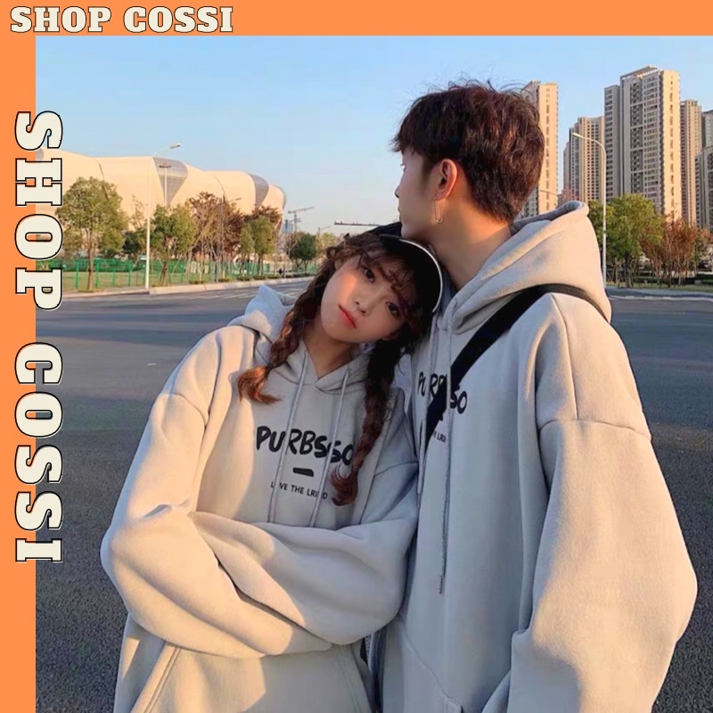 Áo hoodie nam nữ,Áo sweater nỉ nam nữ from rộng Unisex chất nỉ ngoại siêu dày dặn in chữ BURB