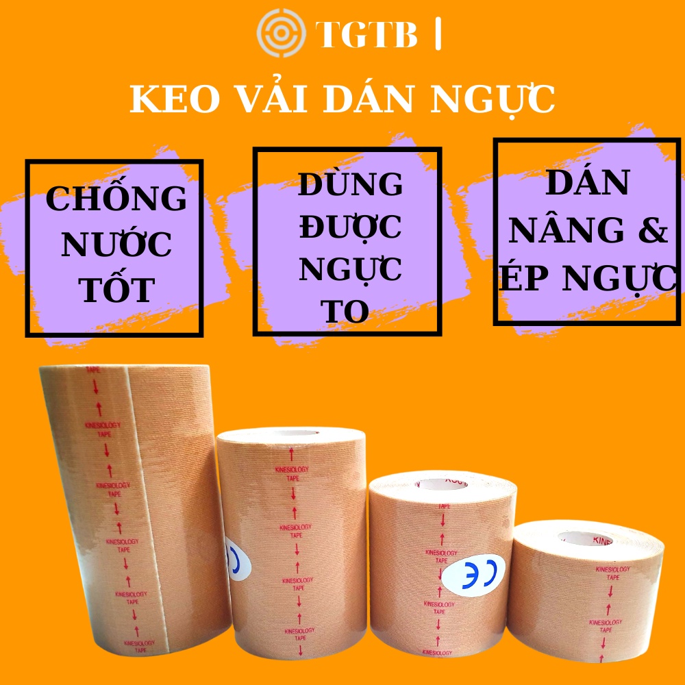 Keo Dán Ngực Tomboy - Keo Vải Dùng Được Ngực To, Chống Nước Và Mồ Hôi Tốt Dành Cho Tomboy Sb Transguy
