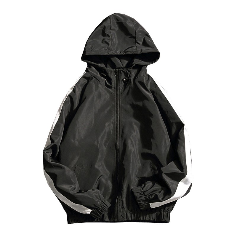 Áo khoác gió sọc trắng thời trang thoáng mát C099 | BigBuy360 - bigbuy360.vn