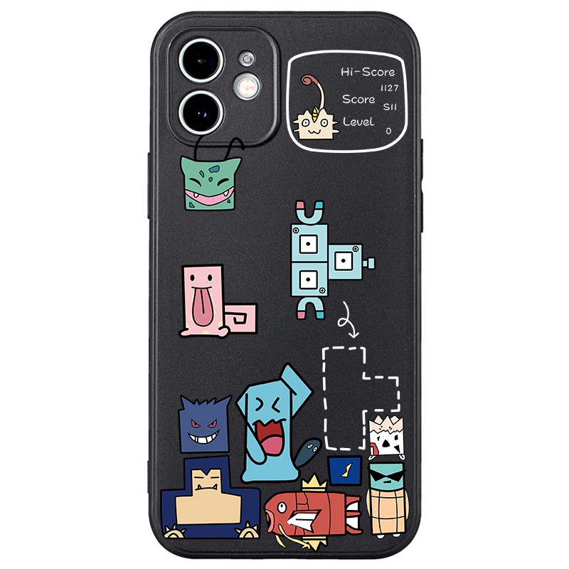 Ốp lưng JURSUE mềm chống bẩn hoạt hình dễ thương đẹp cho iPhone 13 12 11 Pro Max SE 2020 X XR XS ip 8 7 6 6S Plus Y278