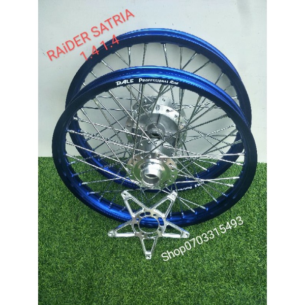 CẶP BÁNH CĂM 1.4 1.4 GẮN RAIDER SATRIA CĂM ĐÙM MẠ CRÔM KÈM LÒNG ĐĨA CNC SÀI LẠI ĐĨA RIN