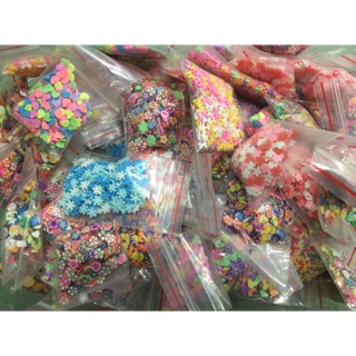 Cốm các loại làm slime , nail hoa quả, cốm tuyết , cốm sao , cốm tròn.....