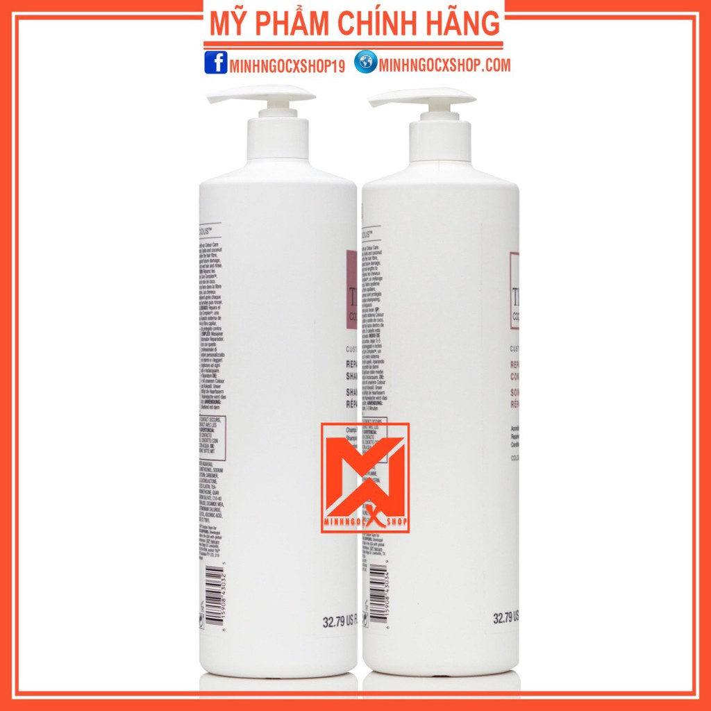 Dầu gội xả phục hồi TIGI COPYRIGHT REPAIR 970ml chính hãng