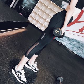 Quần lửng tập gym yoga thể thao nữ