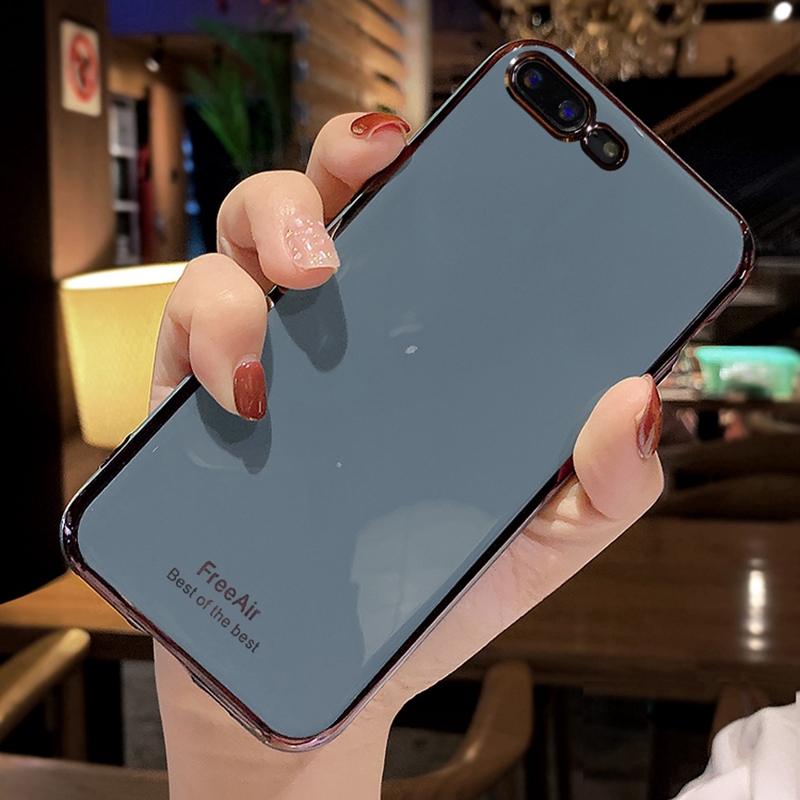 iPhone 12 11 Pro Max XS Max XR X 7 8 6 6s Plus SE 2020 Ốp điện thoại dẻo chống sốc viền mạ sang trọng cho | BigBuy360 - bigbuy360.vn