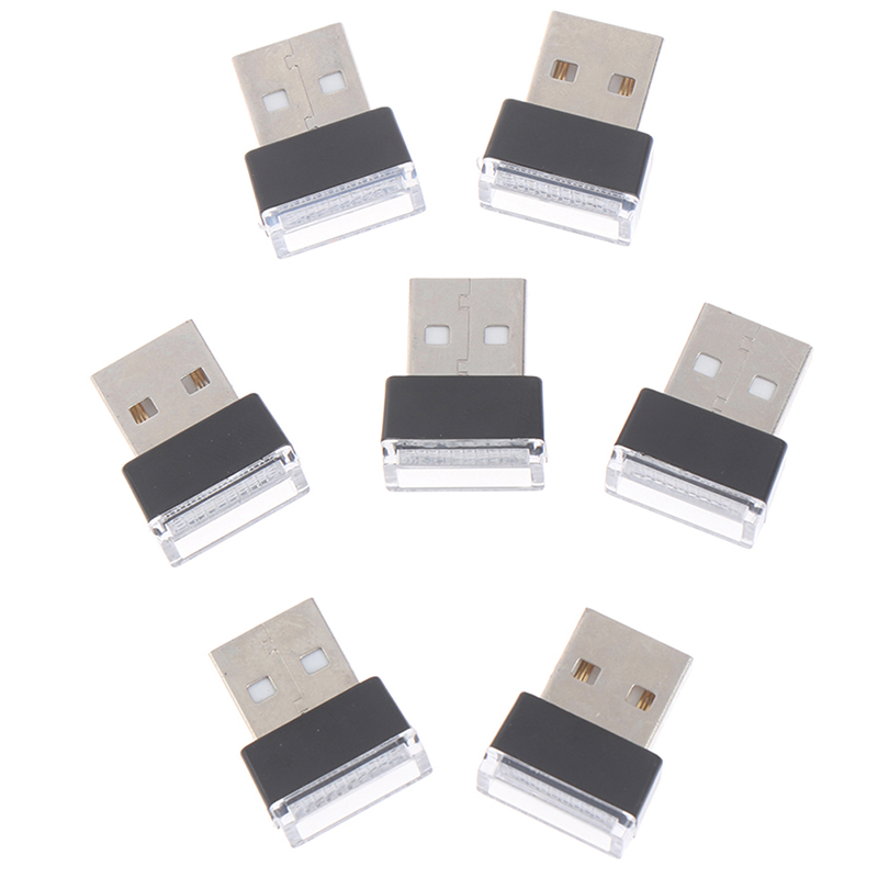 1 Đèn LED USB Mini Nhiều Màu Cho Xe Hơi