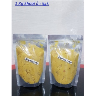 Mồi khoai ủ câu cá chép- diếc câu đài khoai ủ- khoai lang ủ 1kg