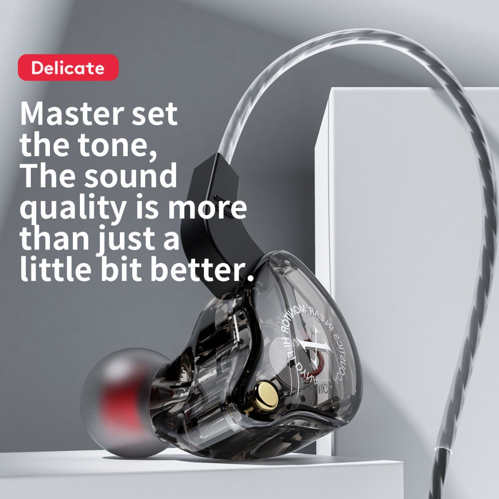 Tai Nghe Nhét Tai Sprise X2 Jack 3.5mm Bass Trầm Có Micro Tiện Dụng
