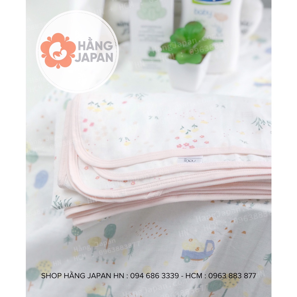 Khăn tắm xô Nous 1 lớp cho bé nhiều họa tiết ngẫu nhiên cho bé