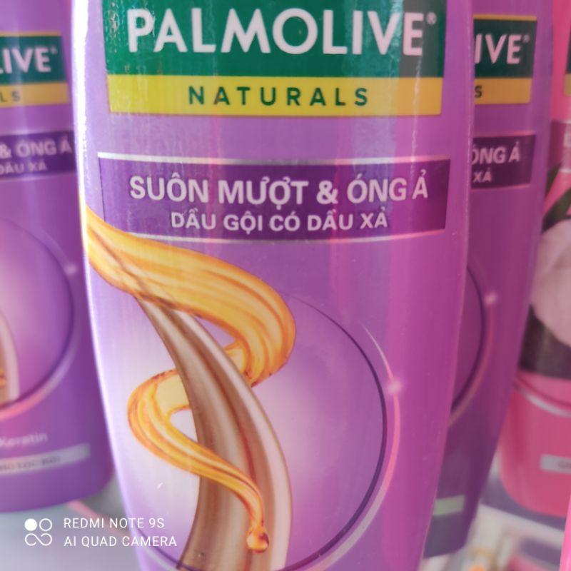 Dầu gội có dầu xả Palmolive Naturals chai 180ml