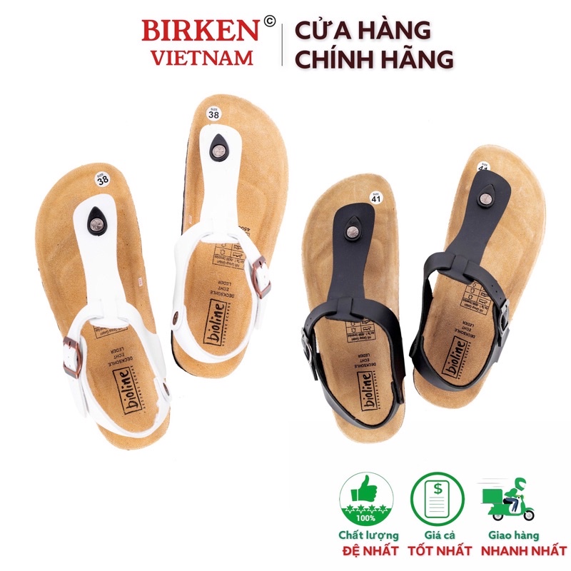 Giày sandal quai hậu sandal xuất khẩu Dòng da PU Leather Mã D10