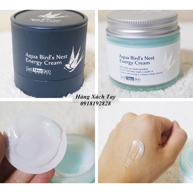 KEM DƯỠNG DA TỔ YẾN AQUA BIRD’S NEST ENERGY CREAM