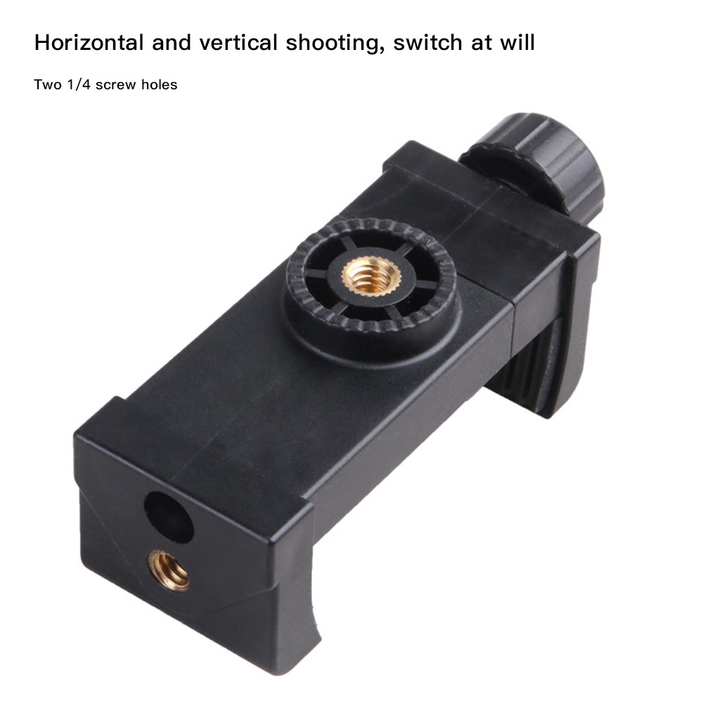 Kẹp Giữ Điện Thoại Gắn Chân Tripod Xoay 360 Độ Tiện Dụng | BigBuy360 - bigbuy360.vn