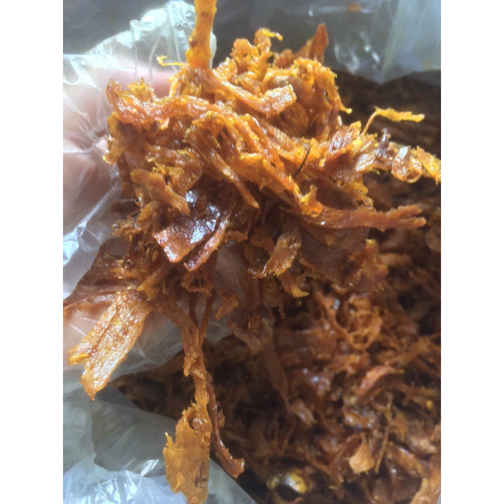 500Gg Mực Xé Sợi Sấy Sate Giòn Giòn Thơm Thơm Ngọt Mặn Ngọt |Đặc Sản Phan Thiết