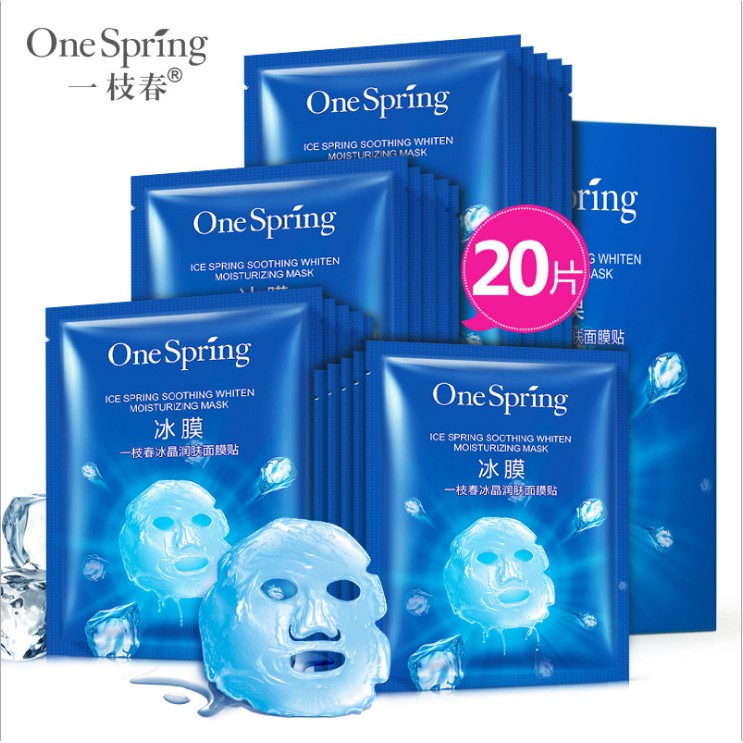 Hộp 20 mặt nạ đá lạnh One Spring