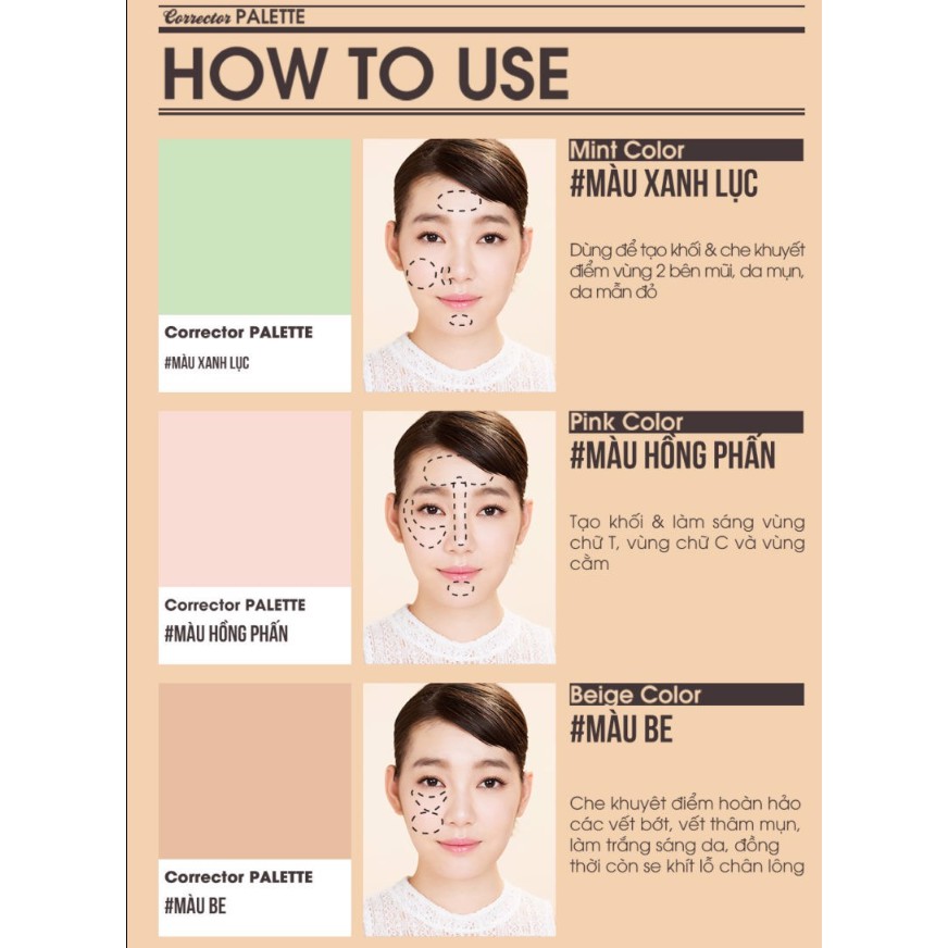 Bảng Che Khuyết Điểm 5 Trong 1 Giảm Quầng Thâm Mắt 1028 | BigBuy360 - bigbuy360.vn