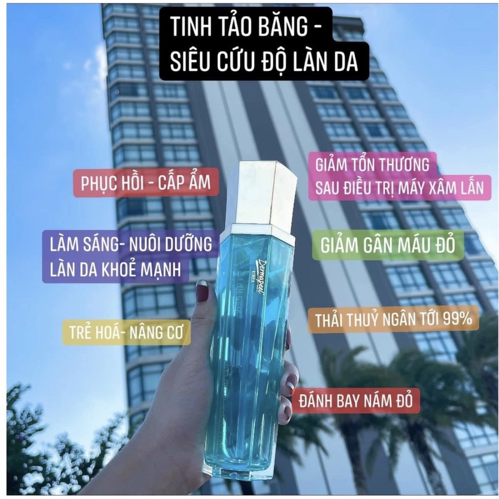 Dermapeel TINH TẢO BĂNG - ICED CRYSTAL SEAWEED SERUM - GIẢM TÌNH TRẠNG DA SƯNG ĐỎ NHANH CHÓNG - PHỤC HỒI DA HƯ TỔN