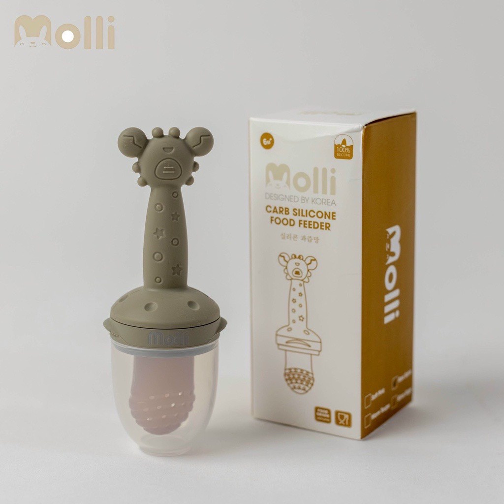 Túi nhai Moli đa năng silicon hình cua cho bé