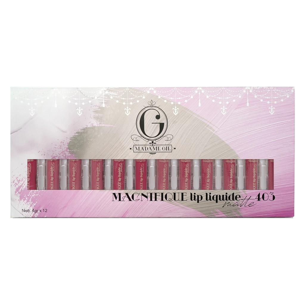 (hàng Mới Về) 1 Set Son Kem Lì Trang Điểm Môi Cổ Điển Madame Gie Magnifique | BigBuy360 - bigbuy360.vn