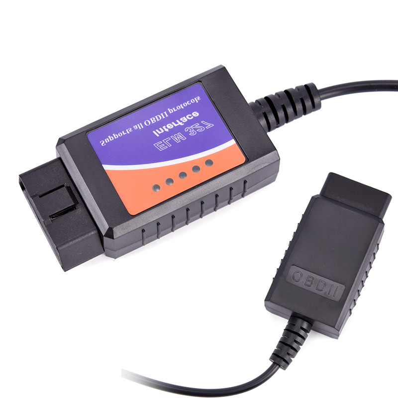 Dây Cáp Chuẩn Đoán Lỗi Ô Tô Elm327 Obd2 Cho Windows Pc Máy Tính