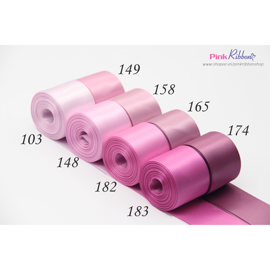 Ruy băng Satin - Cuộn 5m - Link 2/12