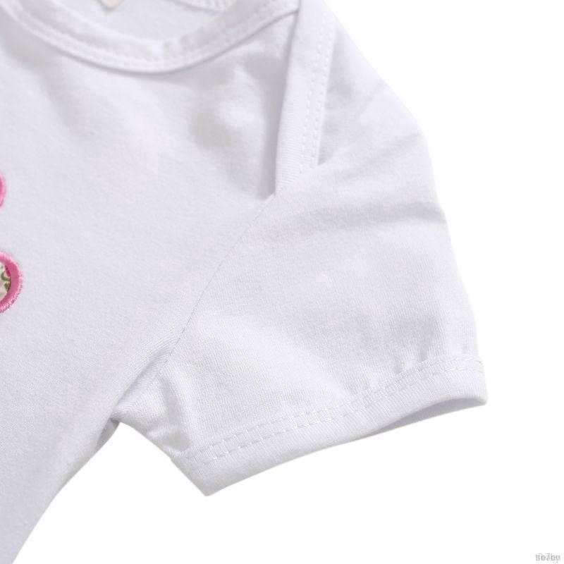 Set Áo Liền Quần + Quần Dài + Băng Đô Đáng Yêu Cho Bé Gái