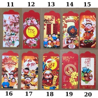 Combo 10 Lì xì Tết mẫu mới nhất