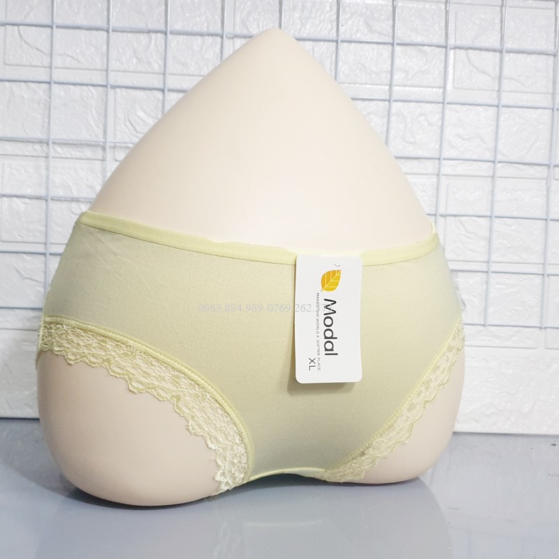 Quần lót nữ chất thun viền ren QN.03 nhiều màu cho chị em- Ảnh shop chụp