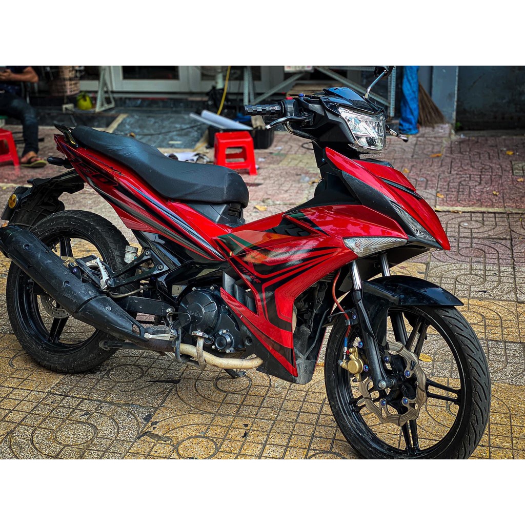 Tem Rời Exciter 150 đỏ đen candy (B)