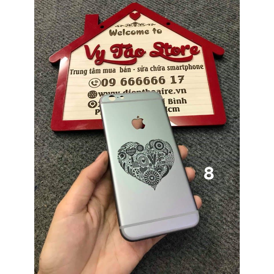 VỎ ĐIÊN THOẠI IP 6 MỚI CÓ KHẮC HỌA TIẾT ĐẦY ĐỘC ĐÁO