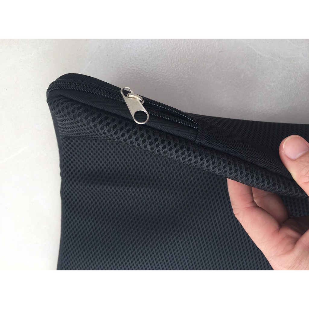 Túi chống sốc Laptop 14” lưới thường dây kéo trơn