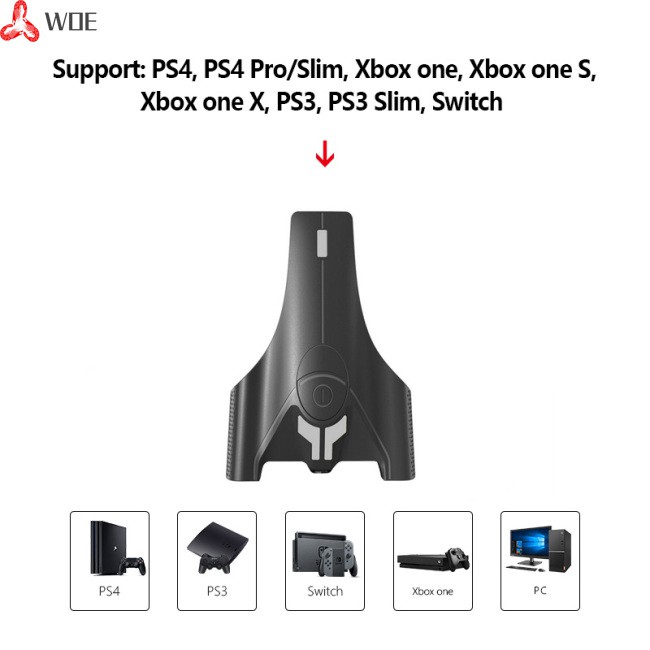 Bộ Chuyển Đổi Bàn Phím Và Chuột 3.5mm Cho Nintendo Ps4 Pro Xbox One