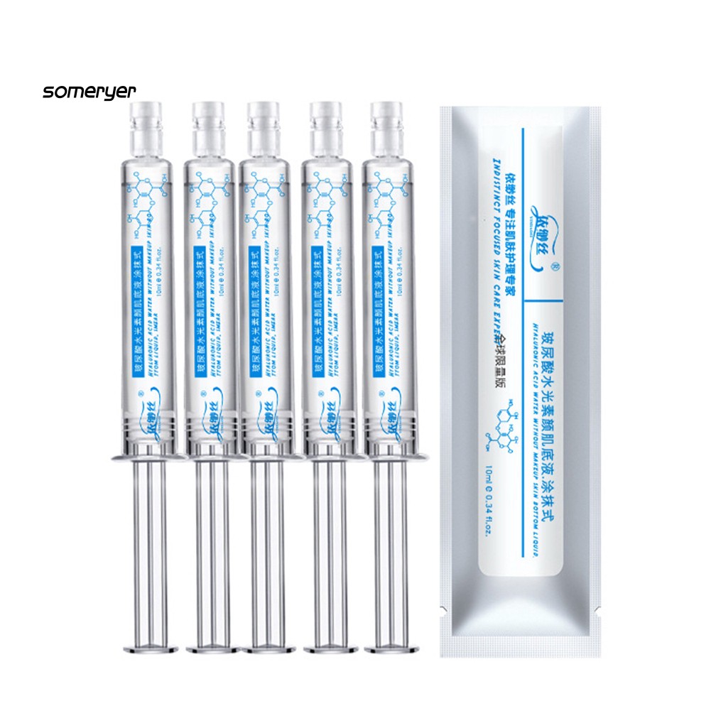 Tuýp 10ml serum tinh chất Hyaluronic Acid hỗ trợ giữ ẩm dưỡng da