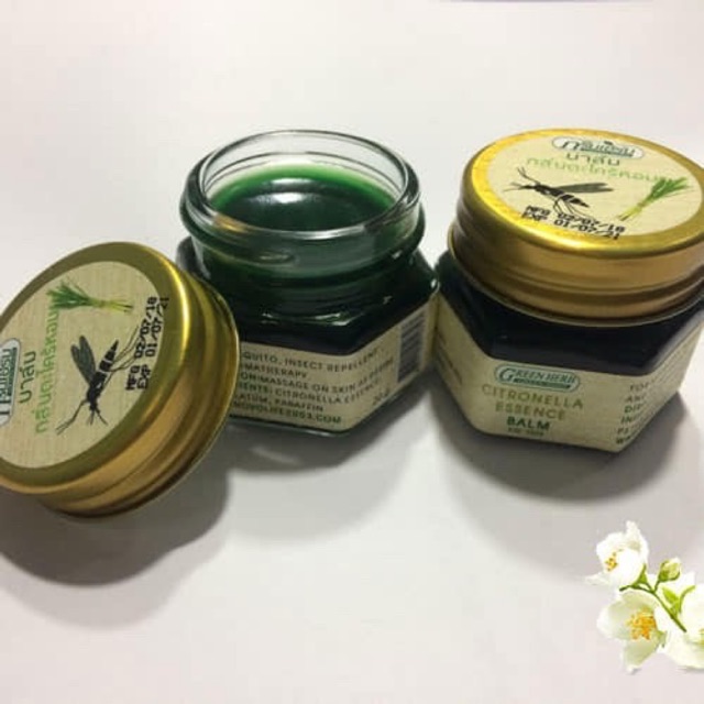 Cao Thoa Muỗi Đốt Green Herb Balm, Lọ 20gr