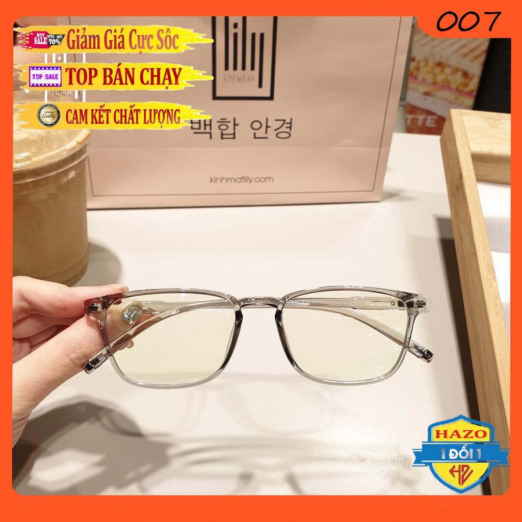 MẮT KÍNH GIẢ CẬN HÀN QUỐC FORM VUÔNG TR90 SIÊU DẺO CỰC HOT | BigBuy360 - bigbuy360.vn