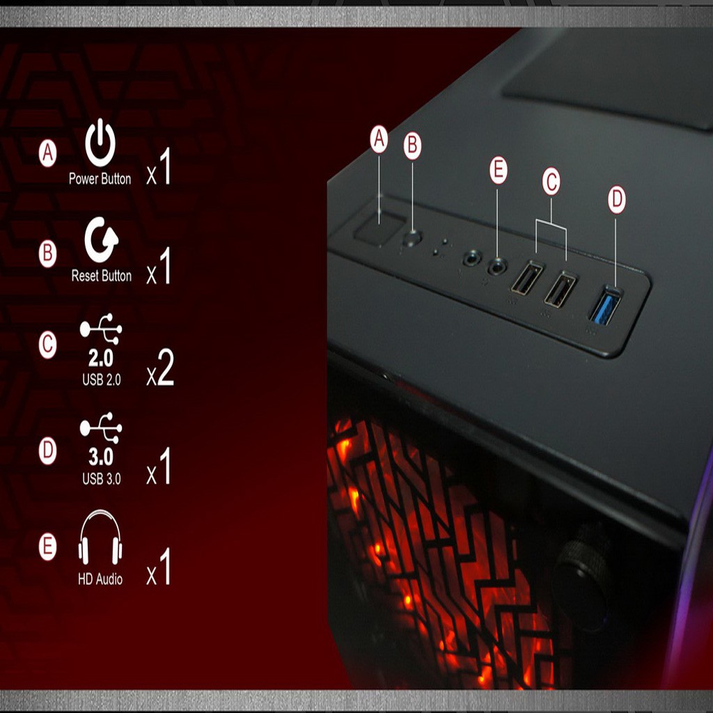 [Chính Hãng] Thùng máy Xigmatek NYX - M-ATX - 2 SIDE TEMPERED GLASS New | BigBuy360 - bigbuy360.vn