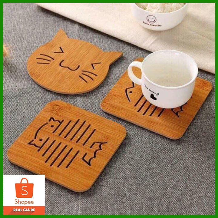 Lót nồi gỗ