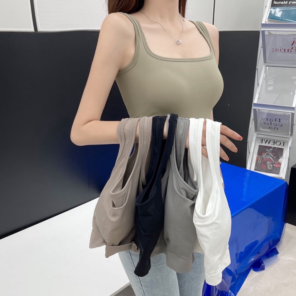 Áo Bra Nữ Thun Mềm Dáng Lửng Sẵn Đệm Ngực Siêu Hot Ms 233