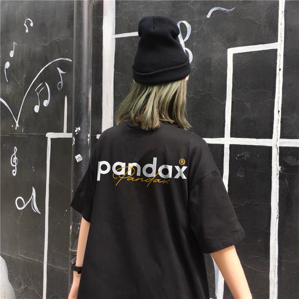 Áo thun tay lỡ PANDAX phông Unisex nam nữ Premium Cotton oversize form rộng BASIC LOGO [ Full Box ] | BigBuy360 - bigbuy360.vn