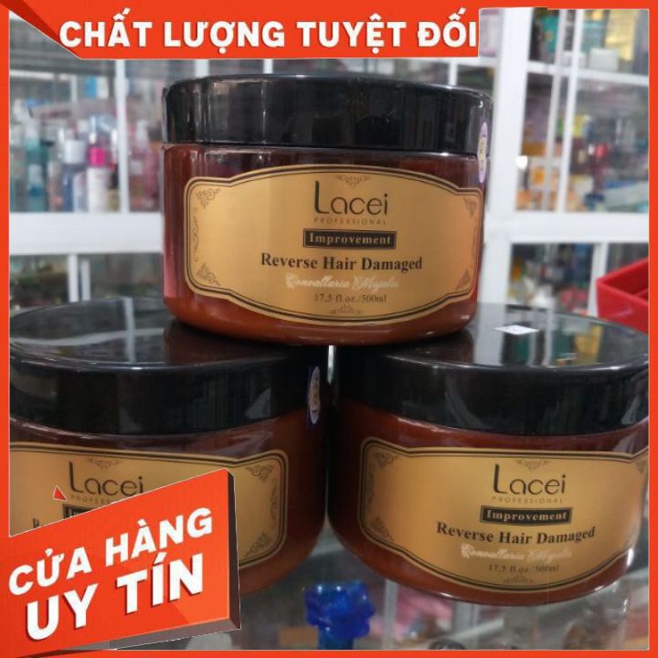 [hàng chính hãng]Kem hấp tóc ,kem ủ Lacei Improvement Reverse Hair Damaged 500ml -hấp phục hồi hư tổn-chống khô sơ trẻ