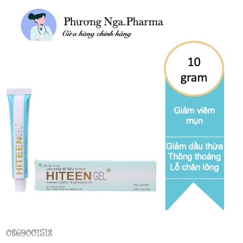 Hiteen gel Phil inter tuýp 10g, 20g