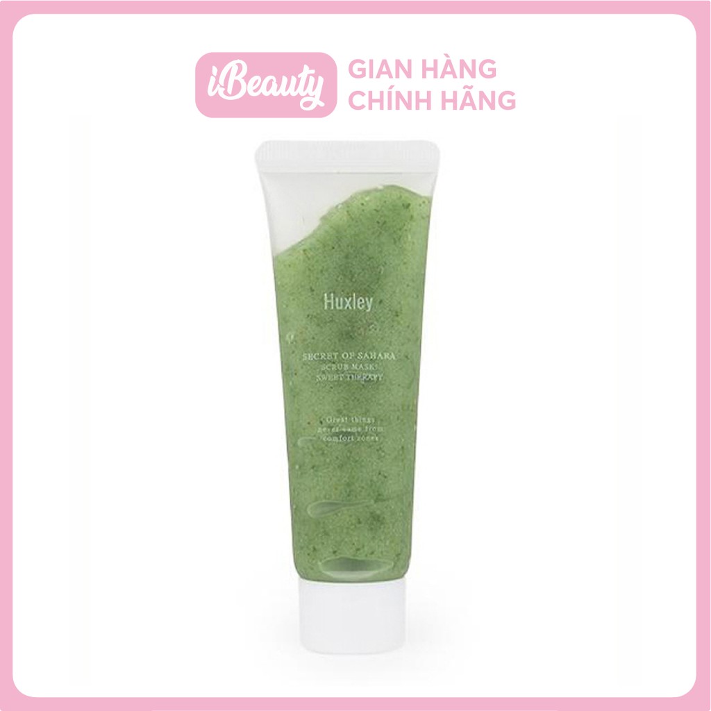 TẨY TẾ BÀO CHẾT HUXLEY SECRET OF SAHARA SCRUB MASK SWEET THERAPY 30g - Hàn Quốc chính hãng
