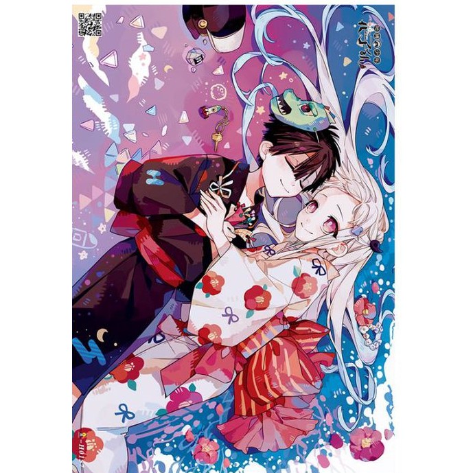 [Giấy Xịn] Set 8 tấm tranh poster A3 Hanako Kun anime siêu chất