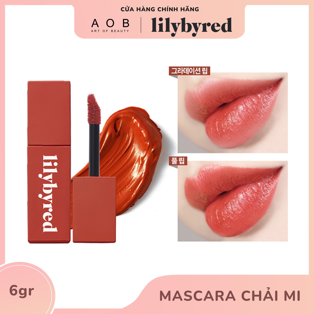 Son Môi LILYBYRED MOOD LIAR VELVET TINT 4 (4g) - Like a a Mellow Persimmon - Date: 09/04/2022