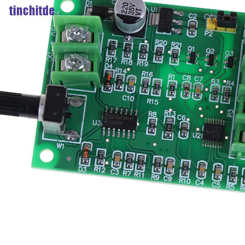 [Tinchitde] 5V 12V Brushless Dc Motor Driver Controller Board For Hard Drive Motor 3/4 Wire [Tin]